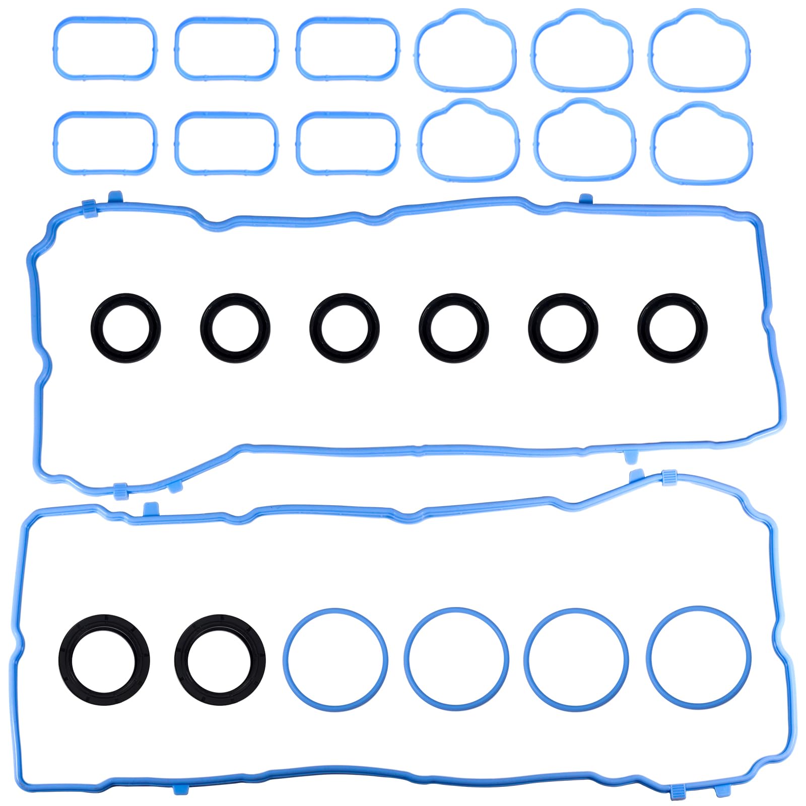Photo 1 of VS50805R for Dodge Charger Challenger Valve Cover Gasket Seal &MS97204 Intake Manifold Gasket 3.6L 2011-2022,Chrysler 200 300,Durango Grand Caravan Journey Jeep Cherokee,Wrangler,Ram 1500 5184596AE