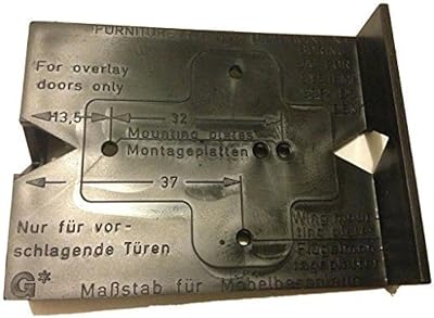Grass Jig Template for Kitchen Cabinet Hinges and Mounting Plates