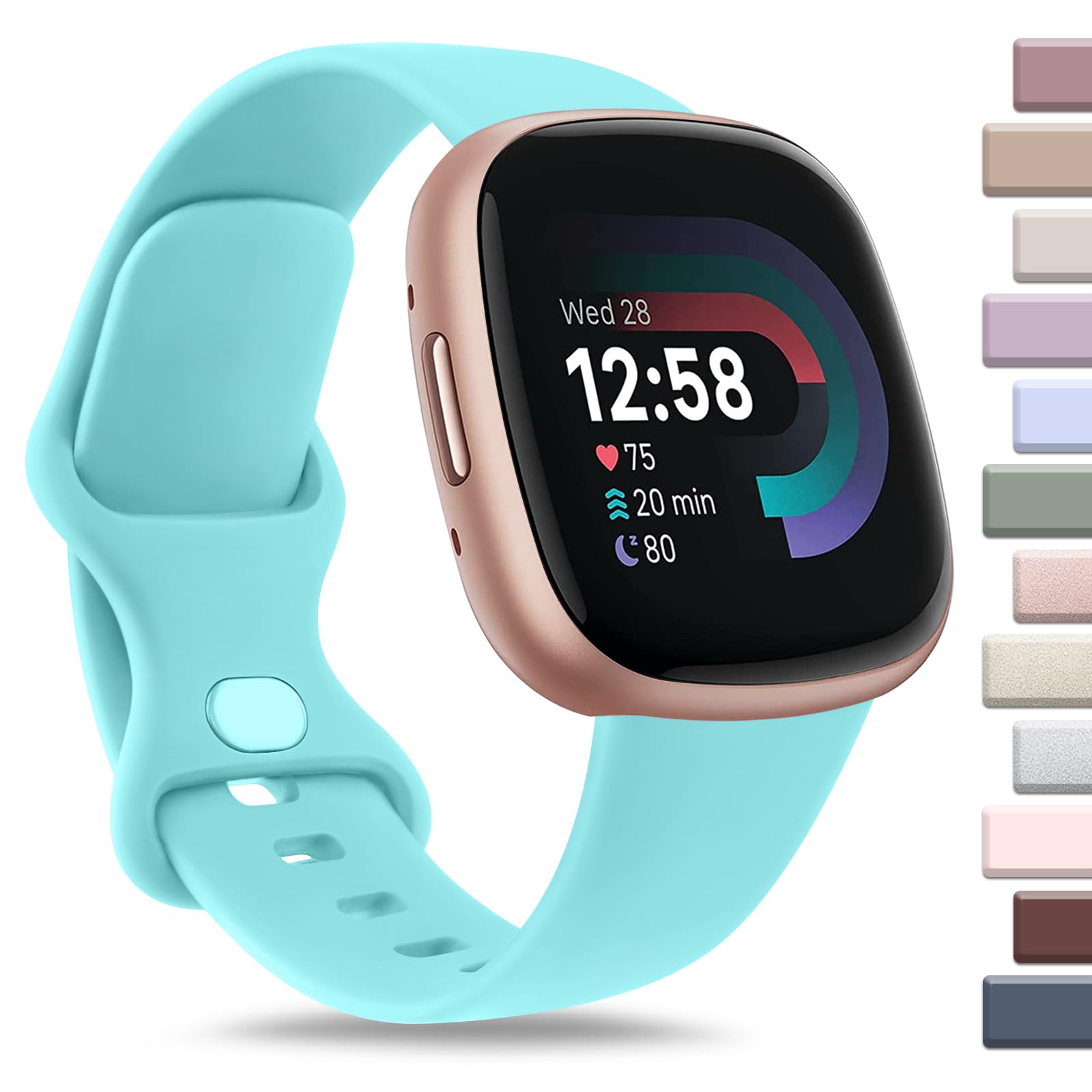 AK Sport Band Compatible with Fitbit Sense 2