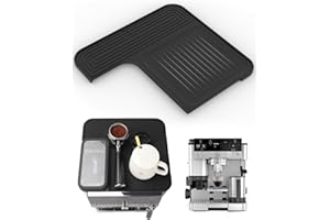 TIGA Top Mat for Ninja Luxe Espresso Coffee Machine ES601 & ES701 – Protects Top Surface – Food-Grade Silicone - Grinder Access Unblocked - Waterproof, Heat-Resistant - Accessories for Ninja Luxe Cafe