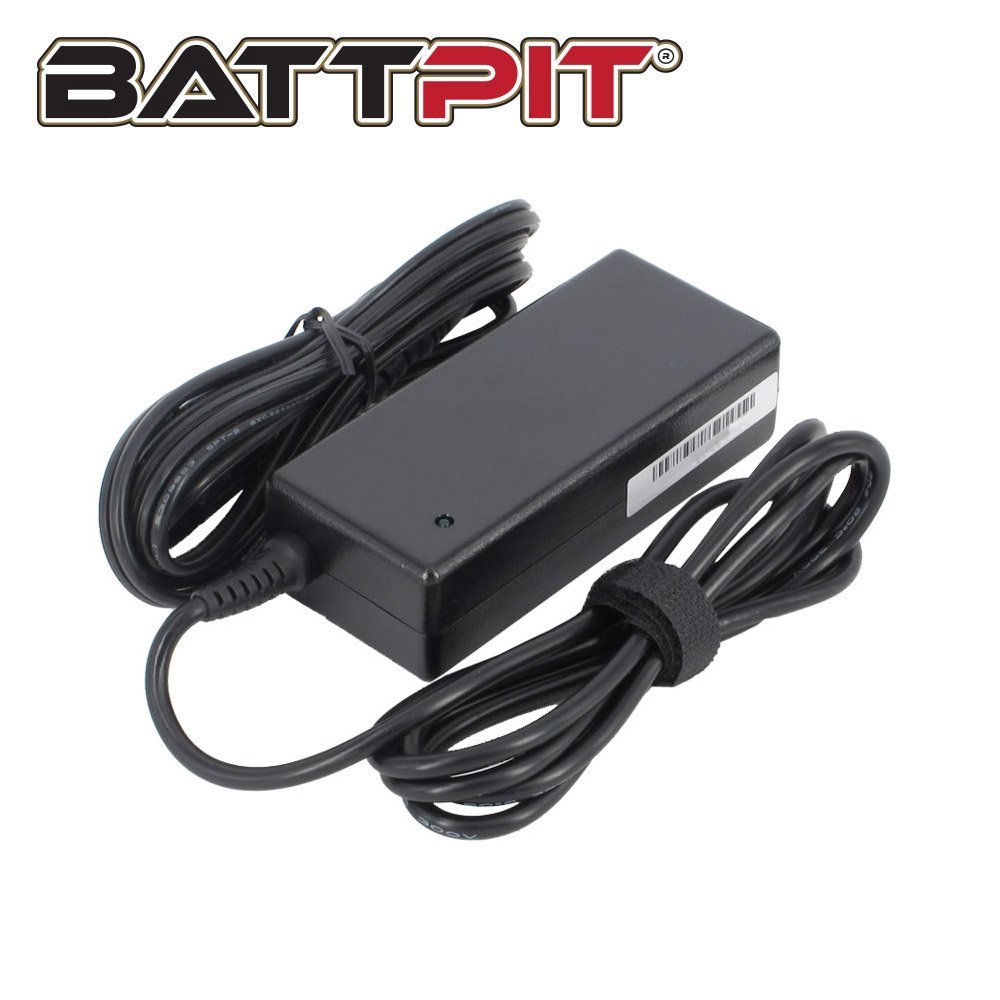BattPit 65W Laptop Charger for Asus R409C R409L R505C R510C R510D R510L S300C S56C S550C X301 X43S X43SA X450 X501A X550C X550E X550L X75A EXA0703YH EXA1203YH with UK Power Cord [19V 3.42A]