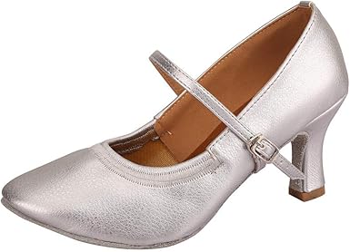 silver character shoes