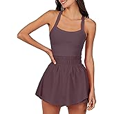 ANRABESS Womens Mini Tennis Dresses Skort Summer Sleeveless One Piece Workout Romper Dress with Shorts Athletic 2026 Outfit