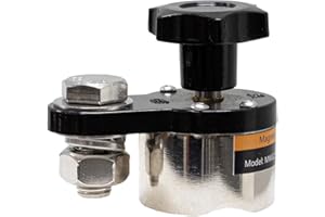 ARC-ZONE .COM Arc-Zone 300 Amp Magnetic Welding Ground Base Clamp with On/Off Switch for Weld Tool Kit and Accessories