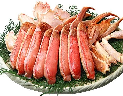 Pre-cut large snow crab 1kg leg 8-9 nails 4-5 this shoulder 5-7 pieces Kawaguchi Fisheries