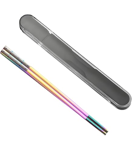 Amazon.com: Portable Chopsticks with Pull Design Case, Reusable