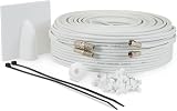 Viewi SSL Zone 1 HD Ready Satellite Dish Kit Quad LNB 5m Twin Cable Kit view 4