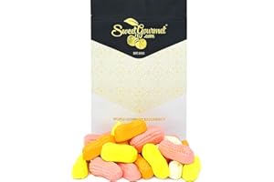 SweetGourmet Colored Circus Peanuts | Retro Marshmallow Candy | 1 Pound