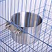 QBLEEV Bird Food Bowl Bird Cage Accessories Parrot Feeder Bowls Dishes Birdcage Stainless Steel Coop Finch Cups Cockatiel Parakeet Water Feeding Watering Supplies for Conure Finch Small Animalthumb 2