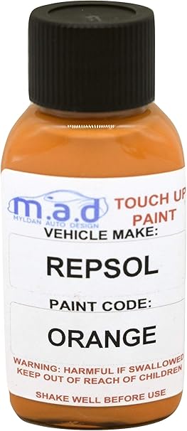 Madauto Honda Repsol Orange Paint Touch Up Kit 30ml Cbr Helios Paint Amazon Co Uk Car Motorbike