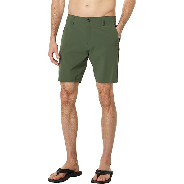 ZeroXposur Mens Anvil Stretch Traveler Shorts Slate 30 at