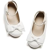 Otter MOMO Toddler/Little Girls Mary Jane Ballerina Flats Shoes Slip-on School Party Dress Shoes