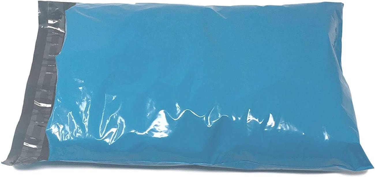 Shop4Mailers 6 x 9 Blue Poly Bag Mailer Envelopes 2 Mil (100 Pack)