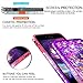 LeYi Compatible for iPhone SE 2016 Case (Not fit SE 2020!!), iPhone 5S Case, iPhone 5 Case with 2pcs Tempered Glass Screen Protector, Glitter Case for iPhone 5, Pink/Purple