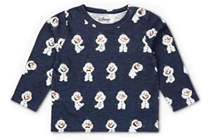 Monica + Andy Long Sleeve Tee, Organic Cotton Clothes for Girls & Boys, Printed T-Shirt Sizes for Kids, Toddler & Baby