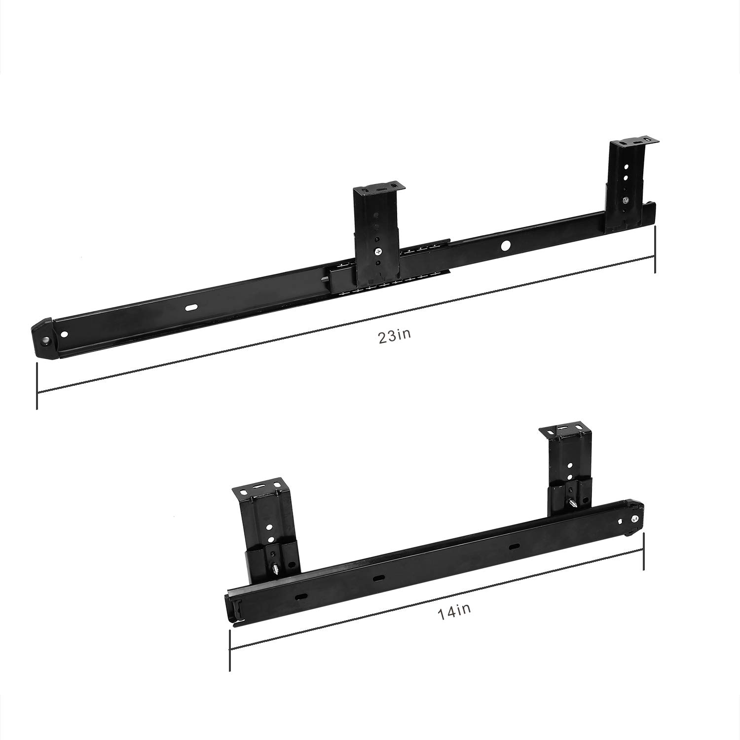 Computer Drawer Tray Accessories Black Keyboard Slide Cabinet