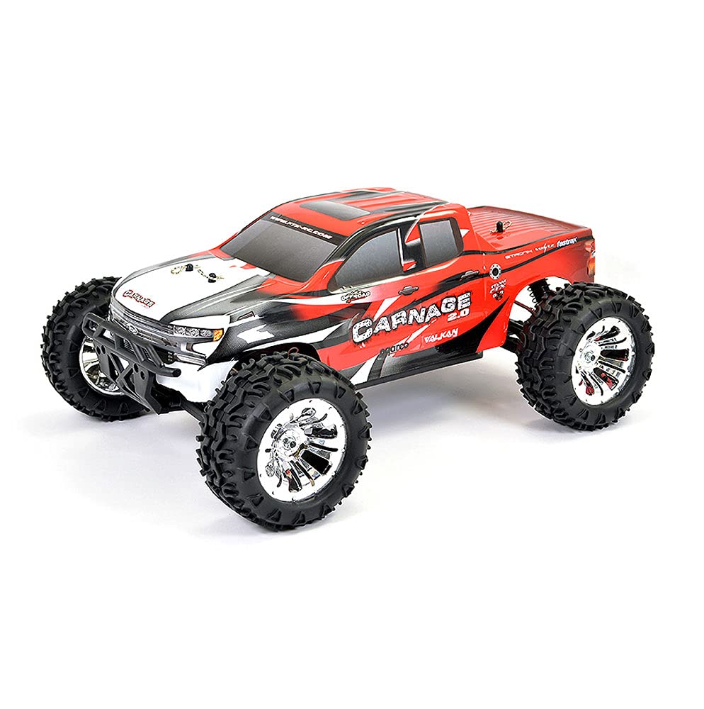 FTX Carnage 2.0 1/10 Brushed Truck 4WD RTR - Red