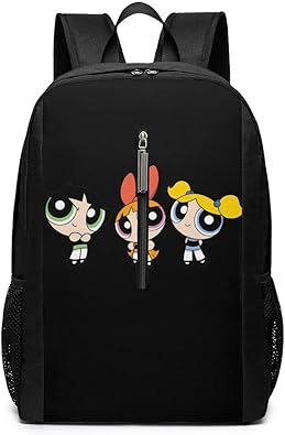 Amazon パワーパフガールズ3 カバン リュックサッ クバッグ 大容量 キャンパス バックパック スーツケース 旅行 ビジネス グナップザック男女兼用 Xiaoh メンズ