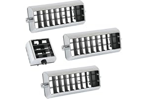 Nirakoka A/C Dash Vents SET 4 PCS # 3979751 & 14014536 - Compatible with Chevy Gmc TRUCK 1973-1980