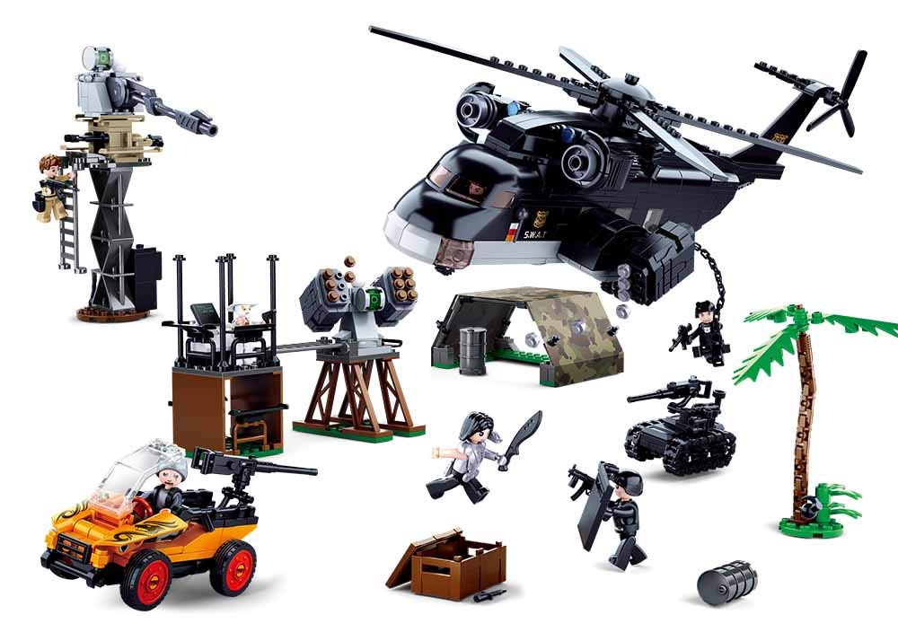 Sluban POLICE-Den Attack