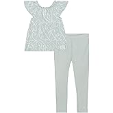 Calvin Klein girls 2pc Tunic Legging Set