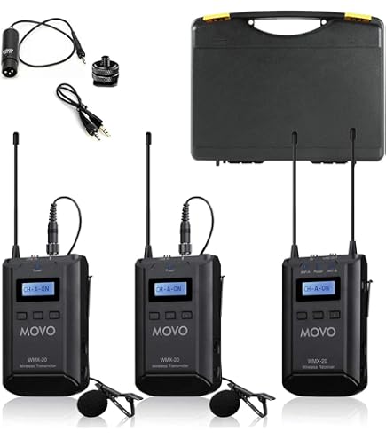 Amazon.com: Saramonic UwMIC9 96-Channel Digital UHF Wireless Dual