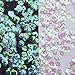 Blulu Crystal Iridescent Cupped Sequins Craft Cupped Sequins Bulk Loose Cupped Sequins, 6 mm, 50g