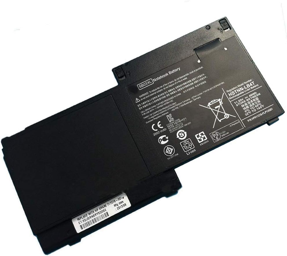 XITAIAN 11.1V 46Wh SB03XL Replacement Laptop Battery for HP EliteBook 820 G1 716726-1C1 716726-421 E7U25ET F6B38PA HSTNN-LB4T SB03046XL - Image 3