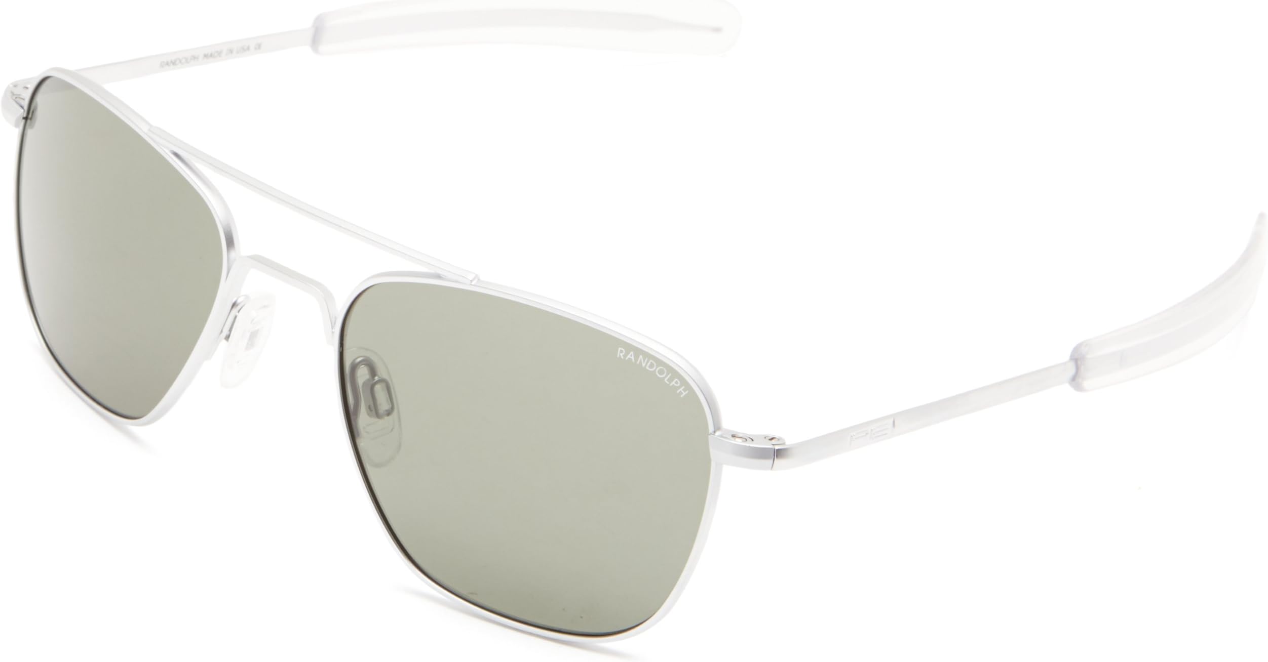 Randolph AVIATOR Matte Chrome Frame (Bayonet Temple Style)
