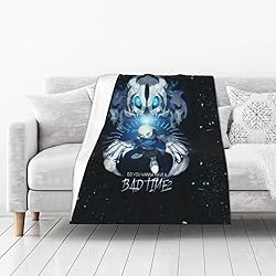 Cartoon Flannel Blanket Super Soft Throw Cute