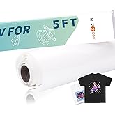 HTVRONT Sublimation HTV for Dark Fabric/Light Fabric - Matte Sublimation Vinyl 12" X 5FT - Sublimation Blanks for Sublimation