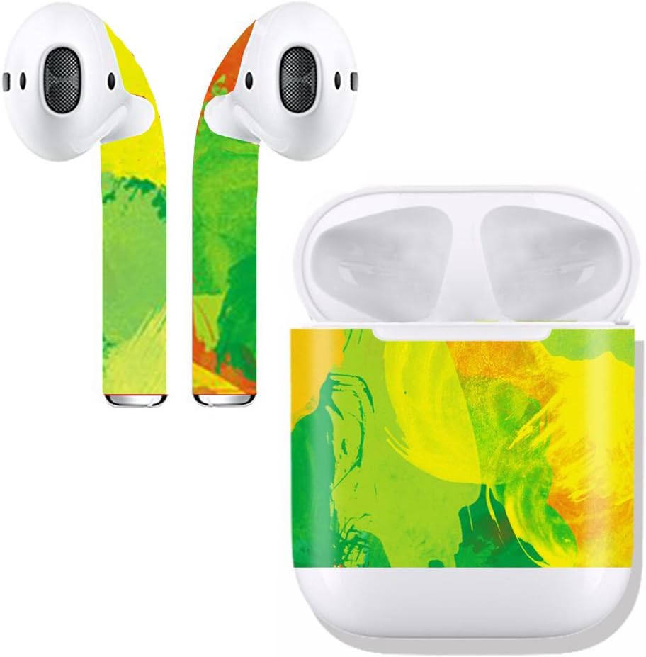 Airpod Skins and Charging Case Protective Wraps ¨C Soundmae 2 in 1 Airpod Stylish Customize Sticker and Protective Skin for Apple AirPods - No.505, 2 Sticker Set