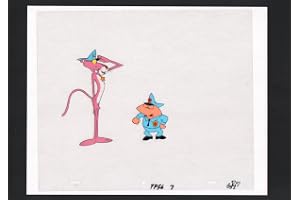 Cartoon Animation Original Hand Painted 2 CELS and 2 pencil drawing #3