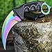 Innoverse Karambit Hawkbill Talon Soul Full Tang Fixed Blade Neck Knife w/ABS Sheath (Limited Edition) (Rainbow Fade)