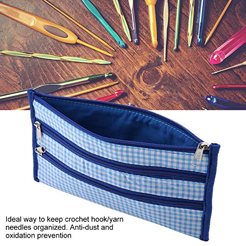 2 Crochet+Knitting+Zipper+Storage+Organizer