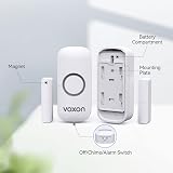 VOXON 2 Pack Wireless Door Window Alarm Sensor Magnetic 100dB Loud Home Security view 2