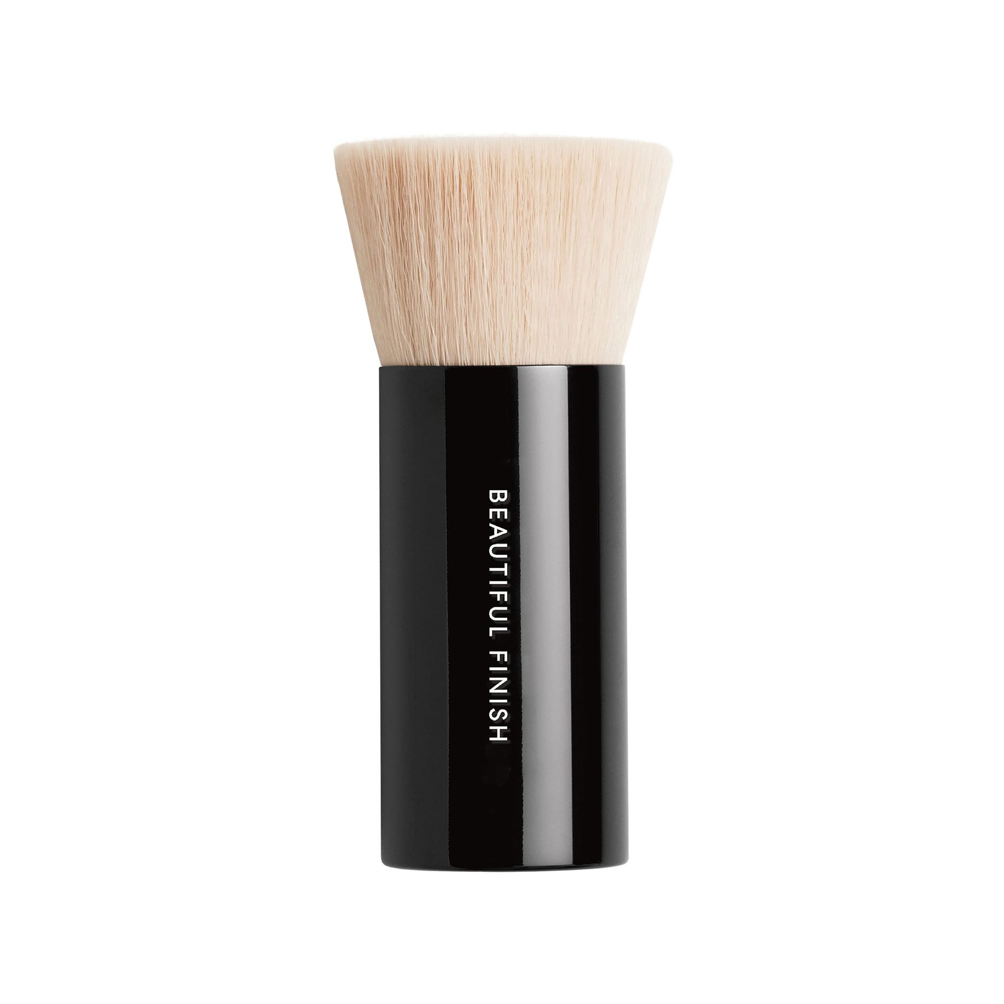 bareMinerals Beautiful Finish Brush - Foundation Blending Brush, Holds Loose Powder Foundation, Build Coverage, Synthetic Fibers, Vegan