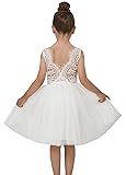 2Bunnies Girl Peony Lace Back A-Line Straight Tutu