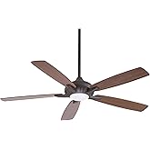 Minka Aire F1001-ORB Dyno XL 60" Ceiling Fan with LED Light & Remote, Oil Rubbed Bronze