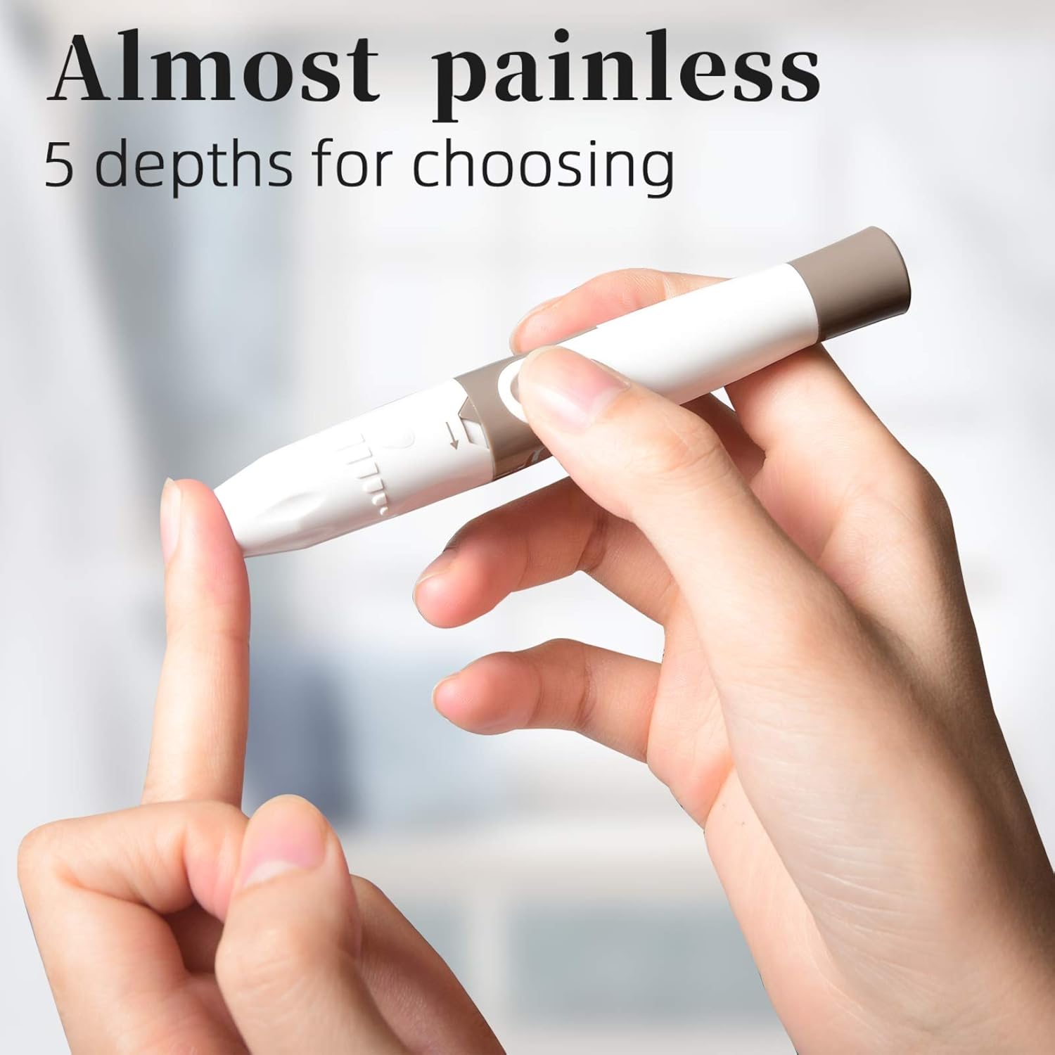 Diabetes Testing Kit, 50 Lancets, 50 Glucometer Strips, 1 Blood Glucose Meter, 1 Lancing Device, Blood Sugar Monitor Kit with Test Strips and Lancets, Sugar Machine for Diabetes, No Coding: Health & Personal Care