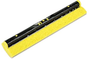 Rubbermaid Commercial 6436YEL Mop Head Refill for Steel Roller Sponge 12-Inch Wide Yellow
