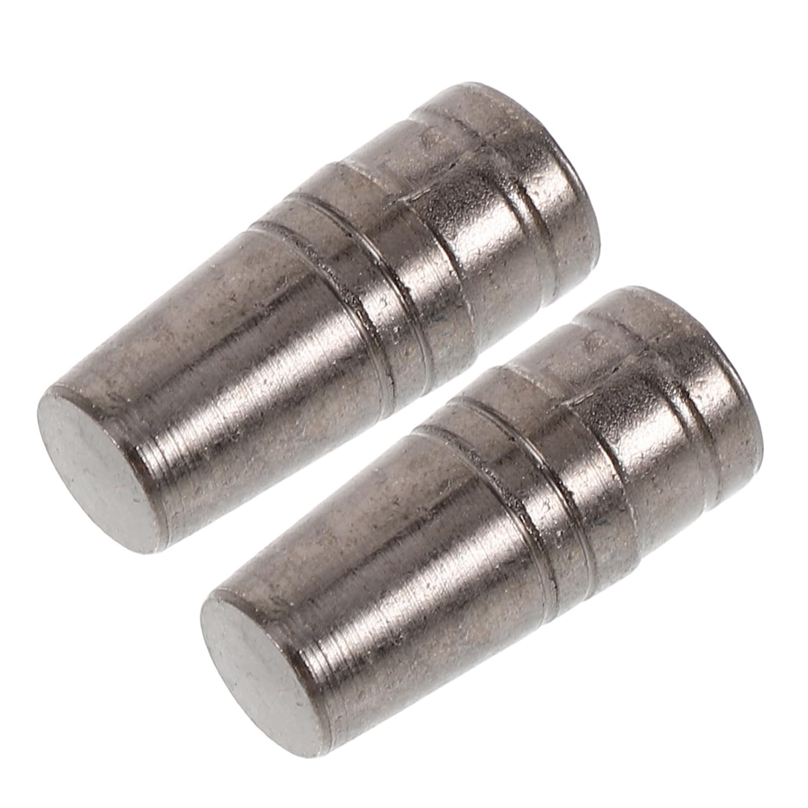 BESPORTBLE 2pcs Umbrella Tail Beads Umbrella End Caps Metal Tip Cover 9mm Replacement Walking Cane Tops Protector for Repair Accessories