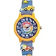 Animal Preschool Watch - Quality Teaching Time Analog Watch with 3D Band, Animals, Colors and Numbers for Children, Kids, Boys, Girls