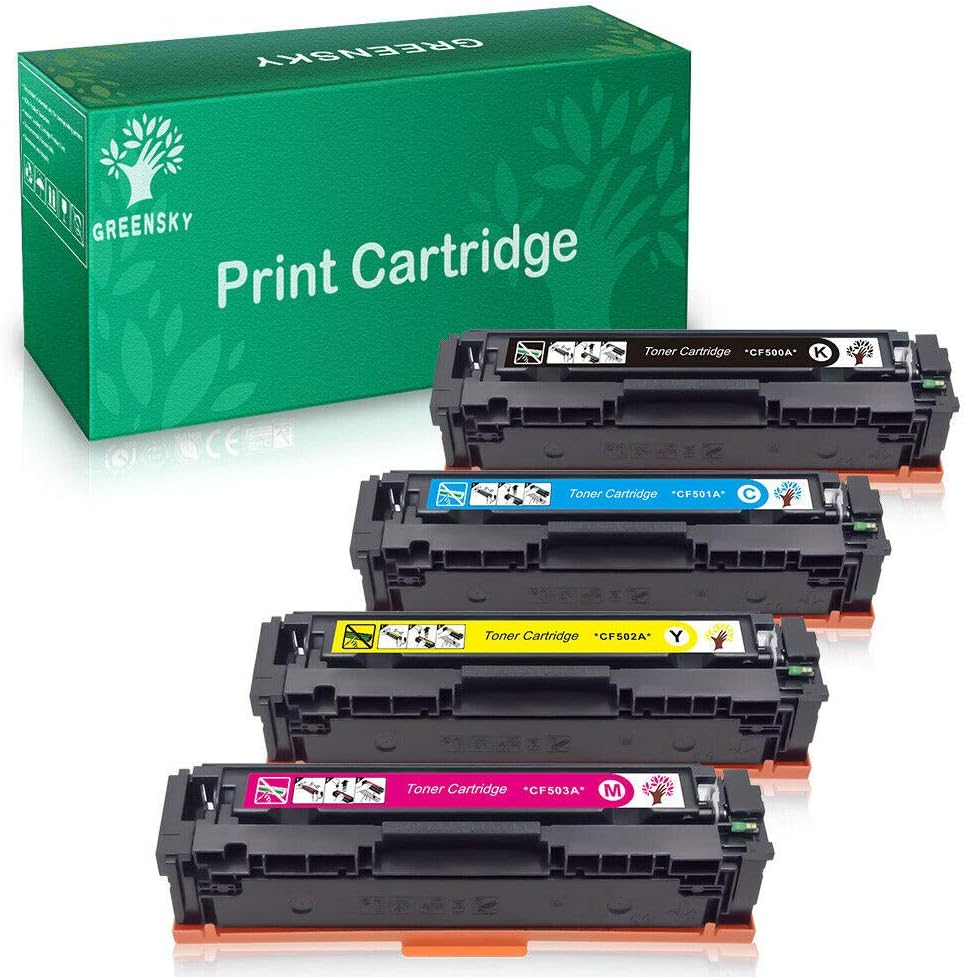Amazon.com: 4X 202A CF500A CF503A Set Toner for HP Color Laserjet Pro ...