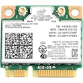 7260ac Half Mini pcie WiFi Card 7260HMW Dual Band Wireless-AC 7260 PCIe WiFi Adapter 2x2 Wi-Fi BT4.0 802.11 b/a/g/n/ac PCI Ex