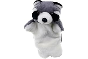Animal Hand Puppets - Plush Wrestler Doll, Interactive Biting Toy | Soft Stuffed Pet Entertainment, Tough Padding for Chewing