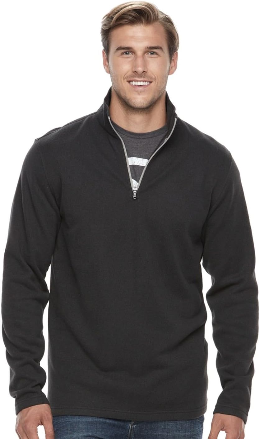 izod quarter zip fleece