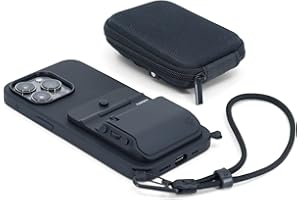 FJORDEN Pro Bundle for iPhone 14 Pro Max - Includes Fjorden Camera Grip, MagSafe iPhone Case, Wrist Strap & Carry Case - Shoot Like A Pro with Your iPhone