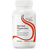 Seeking Health Optimal Magnesium - Mineral Supplement Aids Optimal Magnesium Absorption - Bioavailable Forms of Magnesium for Energy, Sleep & Bone Health Support - 150 mg, 90 Capsules