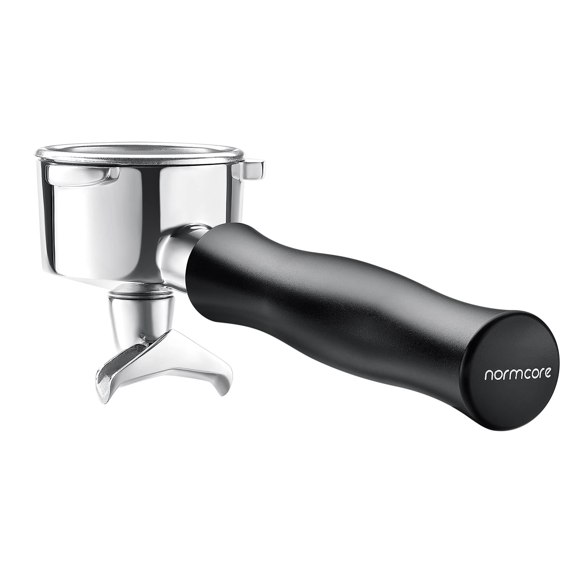 Photo 1 of Normcore 54mm Double Spout Portafilter with Basket - Anodized Aluminum Handle and 18g Basket - Fit 54mm Breville/Sage Machines